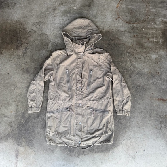All Saints Jackets & Blazers - ALL SAINTS Skyler Parka Womens Coat Trench Jacket Cotton Size M